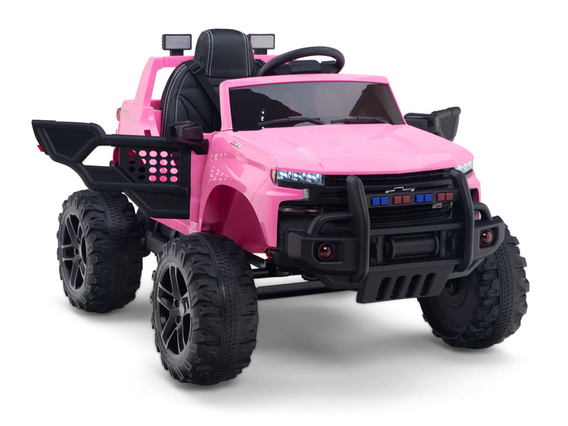 Chevy Silverado Monster Pickup Truck Ride On Toy Truck For Children W/Magic Cars® Wireless Parental Control