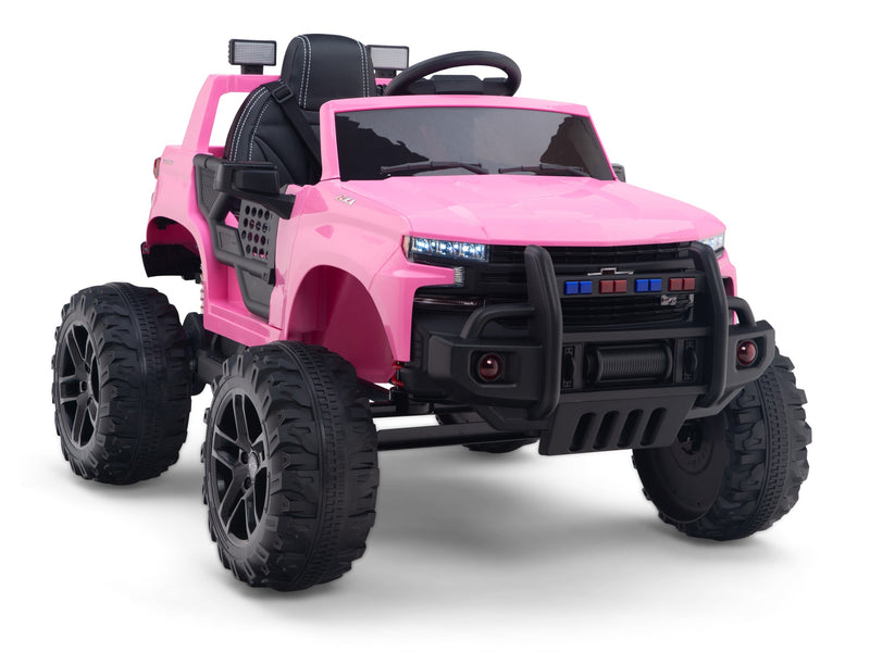 Chevy Silverado Monster Pickup Truck Ride On Toy Truck For Children W/Magic Cars® Wireless Parental Control
