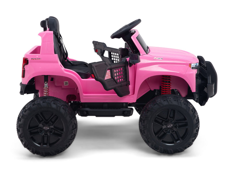 Chevy Silverado Monster Pickup Truck Ride On Toy Truck For Children W/Magic Cars® Wireless Parental Control