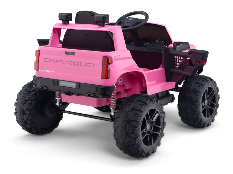 Chevy Silverado Monster Pickup Truck Ride On Toy Truck For Children W/Magic Cars® Wireless Parental Control