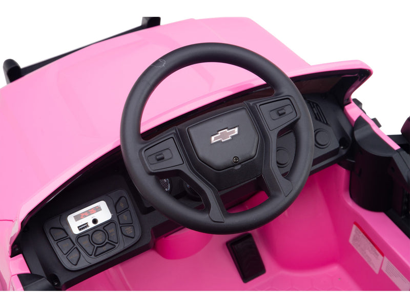 Chevy Silverado Monster Pickup Truck Ride On Toy Truck For Children W/Magic Cars® Wireless Parental Control