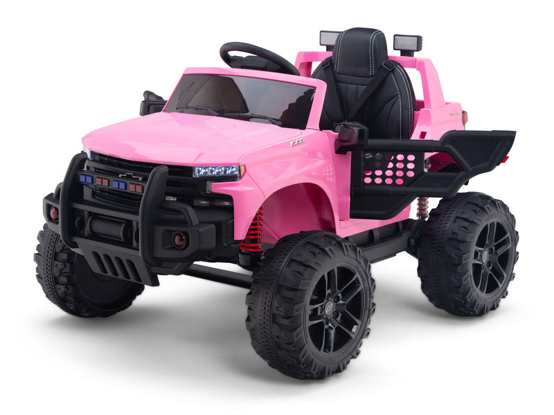 Chevy Silverado Monster Pickup Truck Ride On Toy Truck For Children W/Magic Cars® Wireless Parental Control
