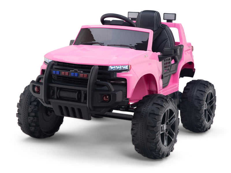 Chevy Silverado Monster Pickup Truck Ride On Toy Truck For Children W/Magic Cars® Wireless Parental Control