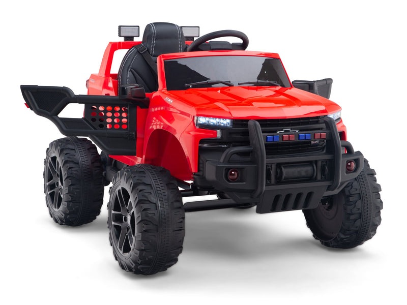 Chevy Silverado Monster Pickup Truck Ride On Toy Truck For Children W/Magic Cars® Wireless Parental Control