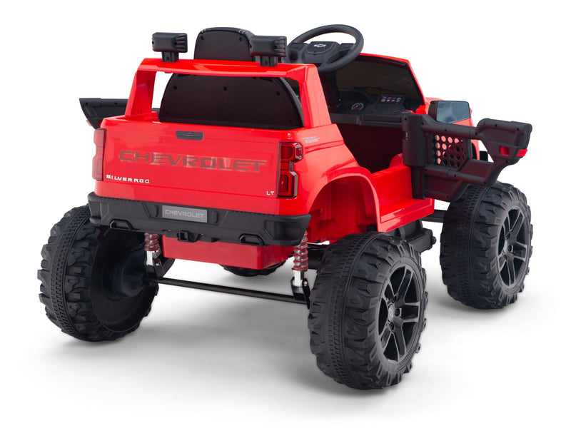Chevy Silverado Monster Pickup Truck Ride On Toy Truck For Children W/Magic Cars® Wireless Parental Control