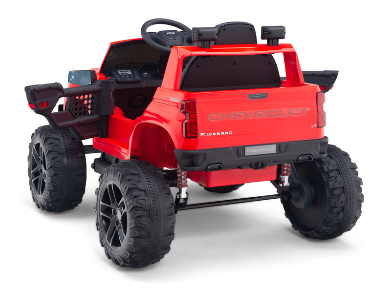 Chevy Silverado Monster Pickup Truck Ride On Toy Truck For Children W/Magic Cars® Wireless Parental Control