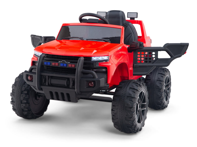 Chevy Silverado Monster Pickup Truck Ride On Toy Truck For Children W/Magic Cars® Wireless Parental Control