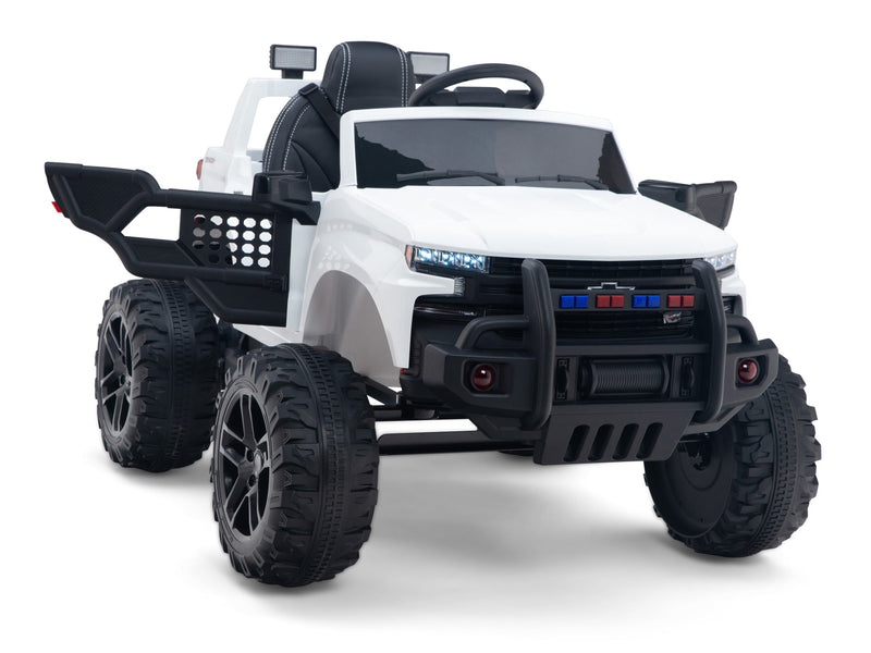 Chevy Silverado Monster Pickup Truck Ride On Toy Truck For Children W/Magic Cars® Wireless Parental Control