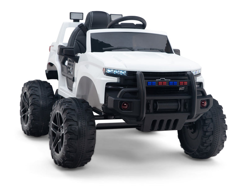 Chevy Silverado Monster Pickup Truck Ride On Toy Truck For Children W/Magic Cars® Wireless Parental Control