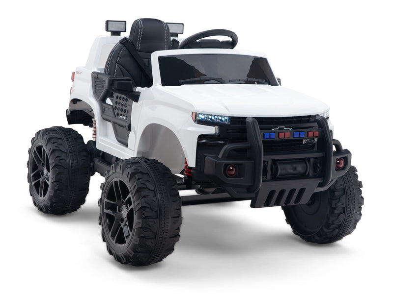Chevy Silverado Monster Pickup Truck Ride On Toy Truck For Children W/Magic Cars® Wireless Parental Control