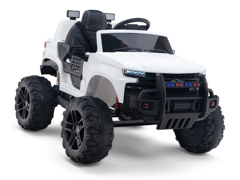 Chevy Silverado Monster Pickup Truck Ride On Toy Truck For Children W/Magic Cars® Wireless Parental Control