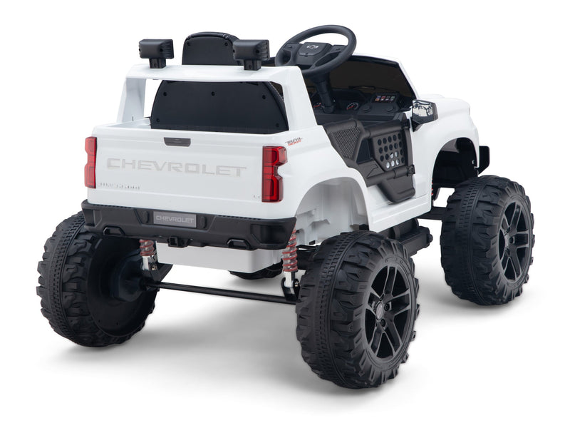 Chevy Silverado Monster Pickup Truck Ride On Toy Truck For Children W/Magic Cars® Wireless Parental Control