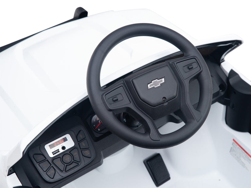 Chevy Silverado Monster Pickup Truck Ride On Toy Truck For Children W/Magic Cars® Wireless Parental Control