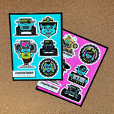 Chupacabra Offroad Sticker Sheet Chupacabra Offroad