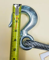 Class 4 Heavy Duty Vinyl Wrapped Cables 36" w/ Large C Hooks