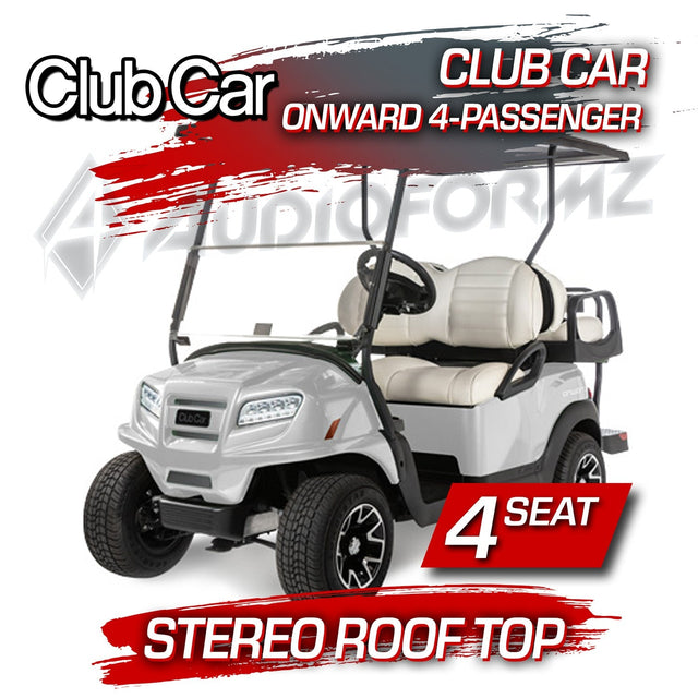 Club Car Onward 4-Passenger Golf Cart Stereo Tops (4-Seat) Club Car