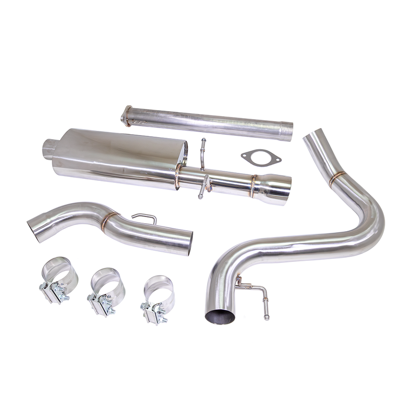 ZZP 3" Stainless Cobalt Catback Exhaust
