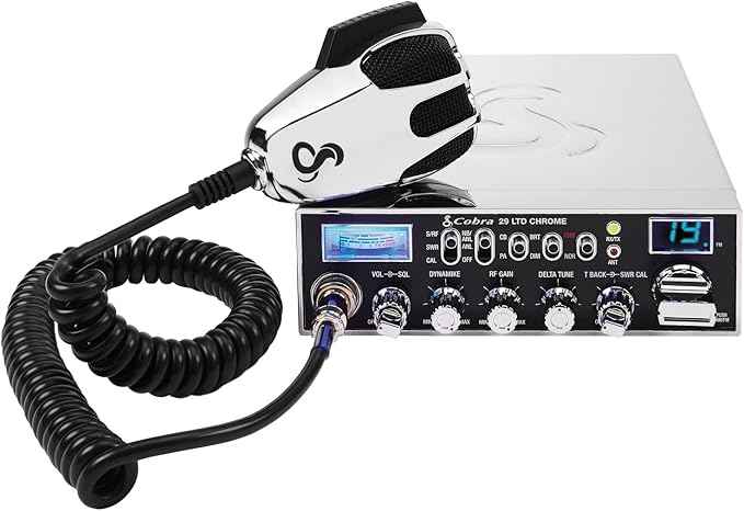 Cobra 29 LTD Chrome AM/FM Professional CB Radio Cobra