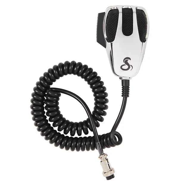 Cobra® Noise Cancelling 4 Pin Chrome Microphone CA73CHR Cobra