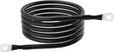 6 AWG Battery Cable – 3FT-5FT 6 Gauge Power Inverter Cable with 5/16" Tinned Copper Lugs TekShack