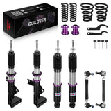 Coilover Shock Absorbers Struts 32-Way for 2001-2007 Mercedes-Benz C-Class RWD Hyper-Street II Flashark