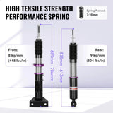 Coilover Shock Absorbers Struts 32-Way for 2001-2007 Mercedes-Benz C-Class RWD Hyper-Street II Flashark