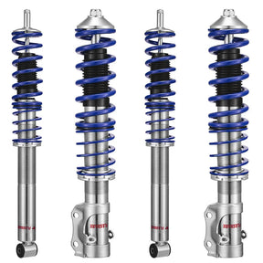 Coilover Shock Absorbers Struts 4PCS for 1985-1992 VW Golf MK2| 1991-2000 Golf Mk3 | 1988-1995 Volkswagen Corrado Flashark