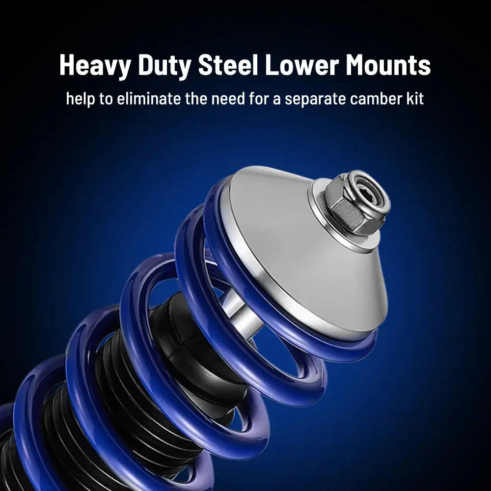Coilover Shock Absorbers Struts 4PCS for 1985-1992 VW Golf MK2| 1991-2000 Golf Mk3 | 1988-1995 Volkswagen Corrado
