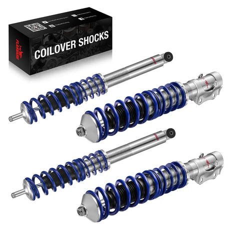 Coilover Shock Absorbers Struts 4PCS for 1985-1992 VW Golf MK2| 1991-2000 Golf Mk3 | 1988-1995 Volkswagen Corrado Flashark