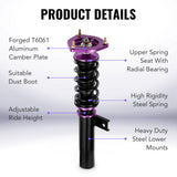 Coilover Shock Absorbers Struts 4PCS for VW 2006-2009 GTI/ 2003-2007 Golf MK5 Flashark