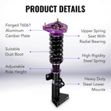 Coilovers Suspension Kit for 2008-2014 Mercedes-Benz C-Class W204 C300 C250