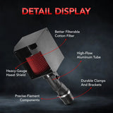 Cold Air Intake For 2016-2021 Honda Civic 1.5L I4 GAS DOHC Turbocharged