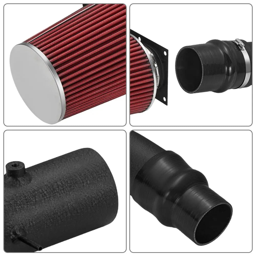 High-Flow 3.5" Cold Air Intake Kit For 1997-2003 Ford F-150 & Expedition 4.6L/5.4L (V8 Engine) Flashark