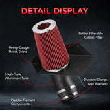 Cold Air Intake Kit for 1997-2003 ford F-150/F-250/Expedition Lincoln Navigator 4.6L/5.4L V8 Engines Flashark