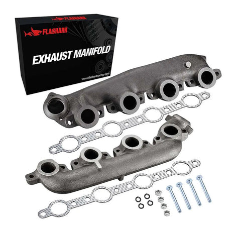 1999.5-2003 Ford 7.3 Powerstroke Diesel All-In-One Kit Exhaust Manifold/Up-Pipe Exhaust/Cold Air Intake Kit Flashark