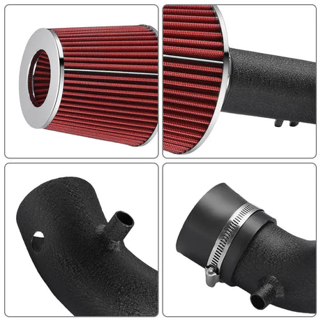 Cold Air Intake Kit for 2001-2005 Honda Civic DX/EX/LX/GX/HX/Si 1.7L 2.0L l4 Naturally Aspirated Flashark