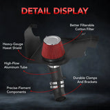 Cold Air Intake Kit for 2011-2014 Ford Mustang V6 Base 3.7L