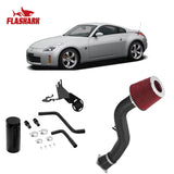 Cold Air Intake + Catch Can Kit – Fits 2003–2006 Nissan 350Z (Z33) Flashark