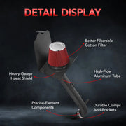 Cold Air Intake for 2005-2019 Toyota Tacoma 2.7L-L4 Flashark