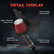 Cold Air Intake for 2010-2011 Camaro 3.6L V6 Flashark