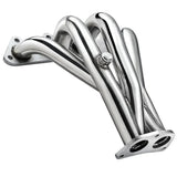 Exhaust Header/Cold Air intake kit for 1998-2002 Honda Accord 2.3L All-In-One Kit Flashark