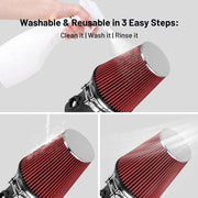 Cold Air intake kit for 2008-2010 Ford F250 F350 F450 6.4L Flashark