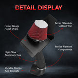Cold Air Intake for 2005-2009 Ford Mustang GT 4.6L V8 Flashark