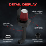 Cold Air Intake Kit for 2007-2014 Chevy/GMC 4.8L/5.3L/6.0L/6.2L V8 Flashark
