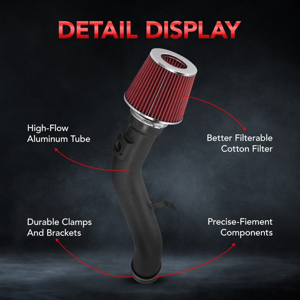 Cold Air Intake for 2005-2013 Lexus IS 250 2.5L V6 /2006-2011 IS 350 3.5L V6 Flashark