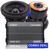 2 PSE-6.5 6.5" Powersports Subwoofers & 1 SAM-600.1 Combo Deal