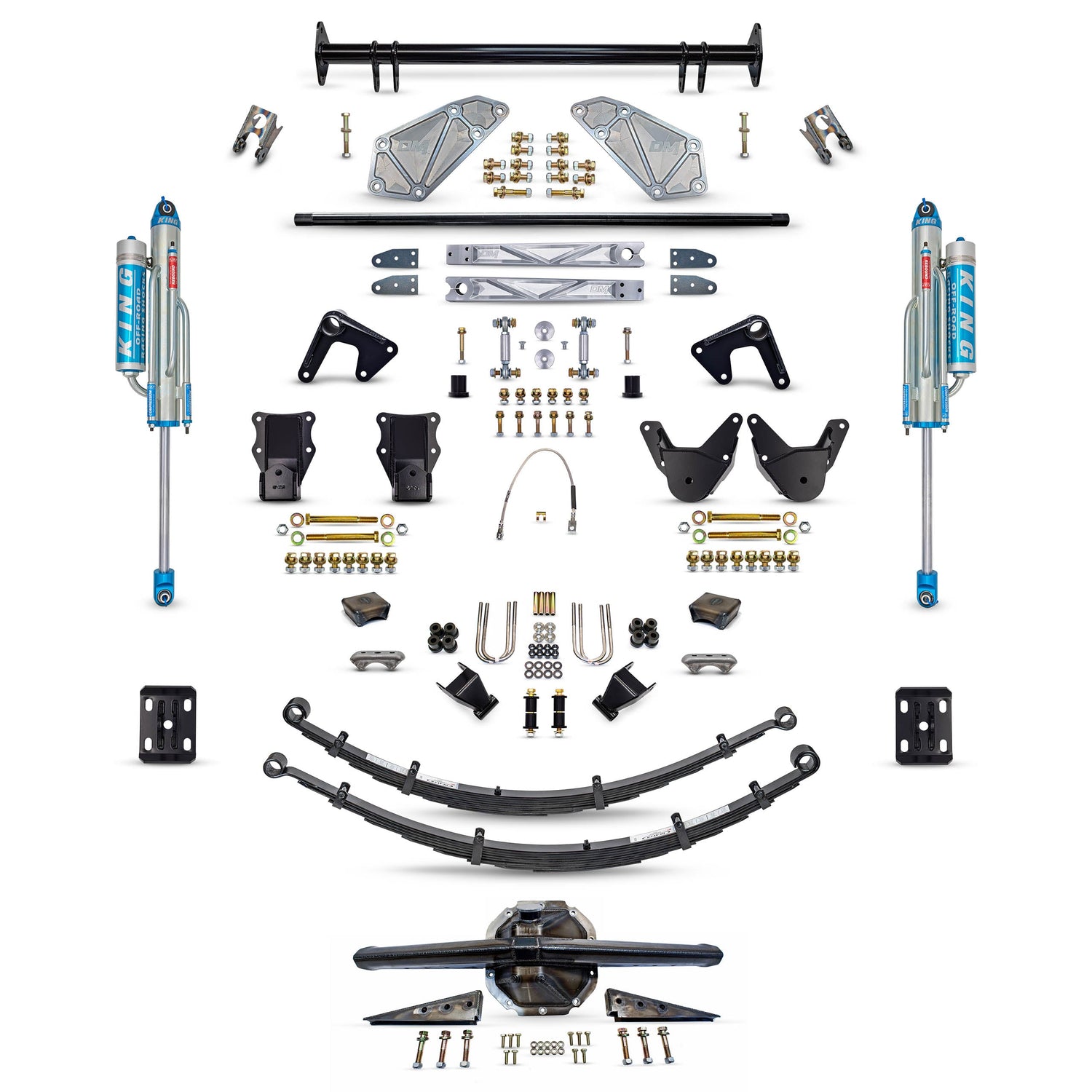 Desolate Motorsports Complete Rear Suspension Kit - 1980-1996 Ford Bronco Desolate Motorsports