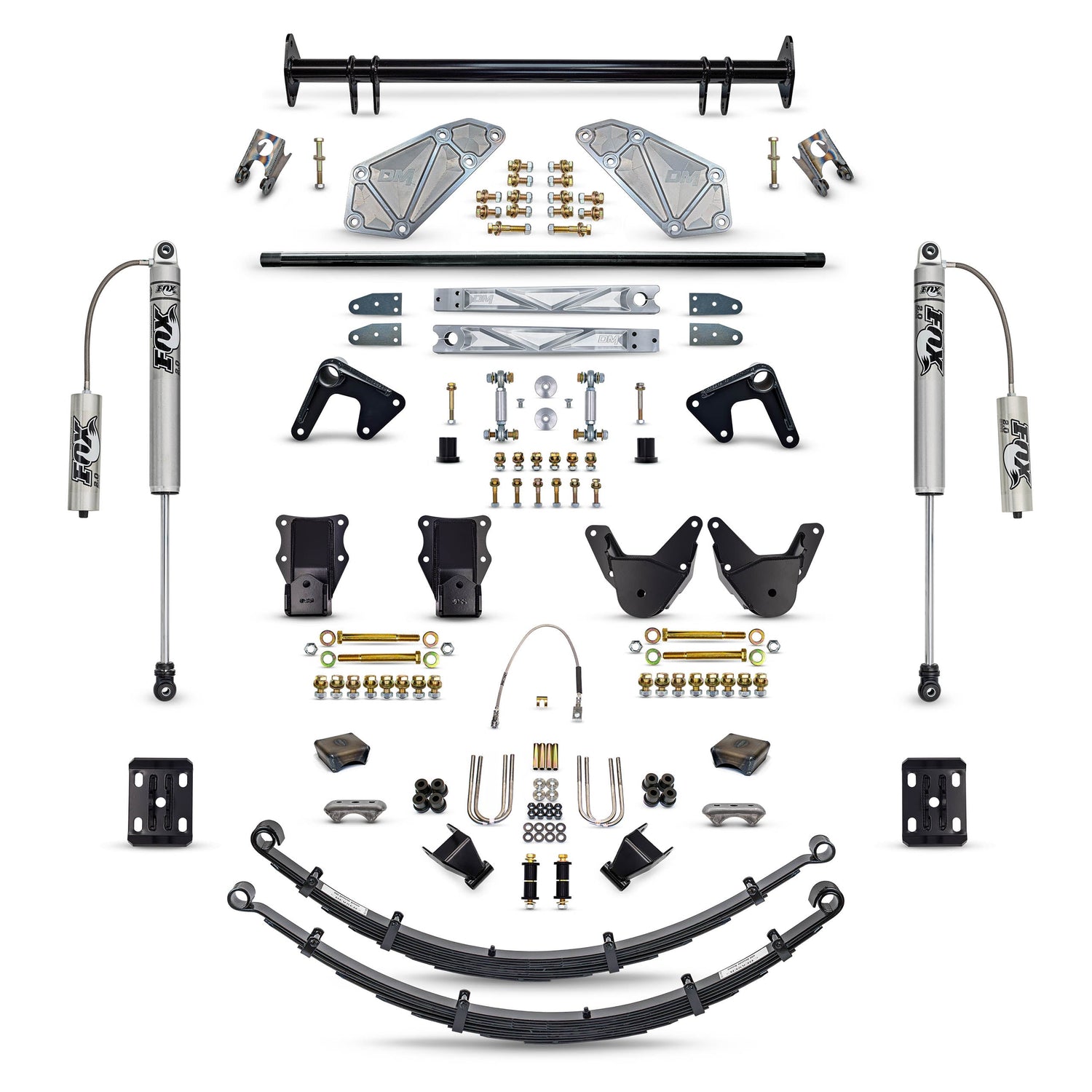 Desolate Motorsports Complete Rear Suspension Kit - 1980-1996 Ford Bronco Desolate Motorsports