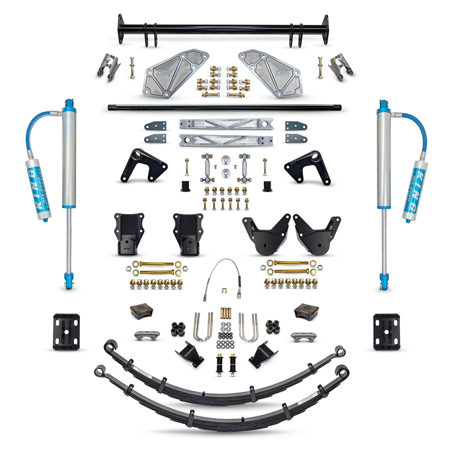 Desolate Motorsports Complete Rear Suspension Kit - 1980-1996 Ford Bronco Desolate Motorsports