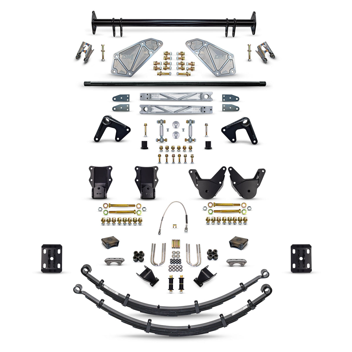 Desolate Motorsports Complete Rear Suspension Kit - 1980-1996 Ford Bronco Desolate Motorsports